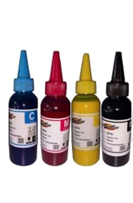 TINTA SUBLIMACION PACK CMYK SERIE ECO 100ML X COLOR TINTA SUBLIMACION PACK CMYK SERIE ECO 100ML X COLOR