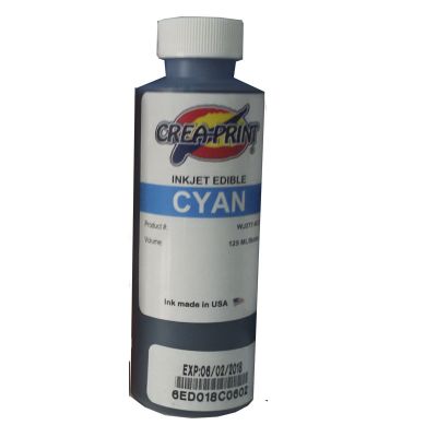 TINTA EDIBLE CIAN 1000 CC COMPATIBLE CON EPSON/BROTHER/CANON1