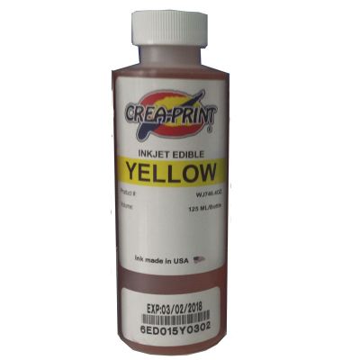 TINTA EDIBLE YELLOW 1000 CC COMPATIBLE CON EPSON/BROTHER/CANON1