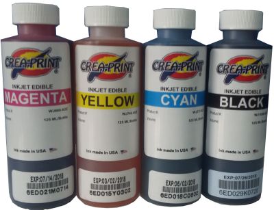 Tinta Comestible Para Foto Torta  100ml