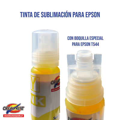 TINTA SUBLIMACION T544 DE 70 ML TINTA SUBLIMACION T544 DE 70 ML
