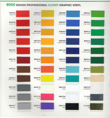  Vinilo Adhesivo Brillante Graficas X Mtrs X 61 Cm