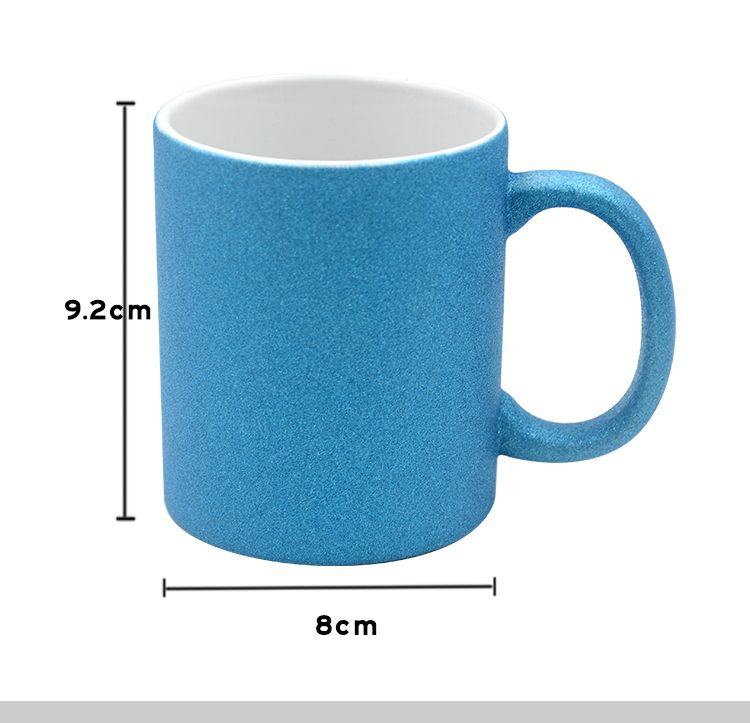 Sublimacion Tazon 11 oz con gliter 3