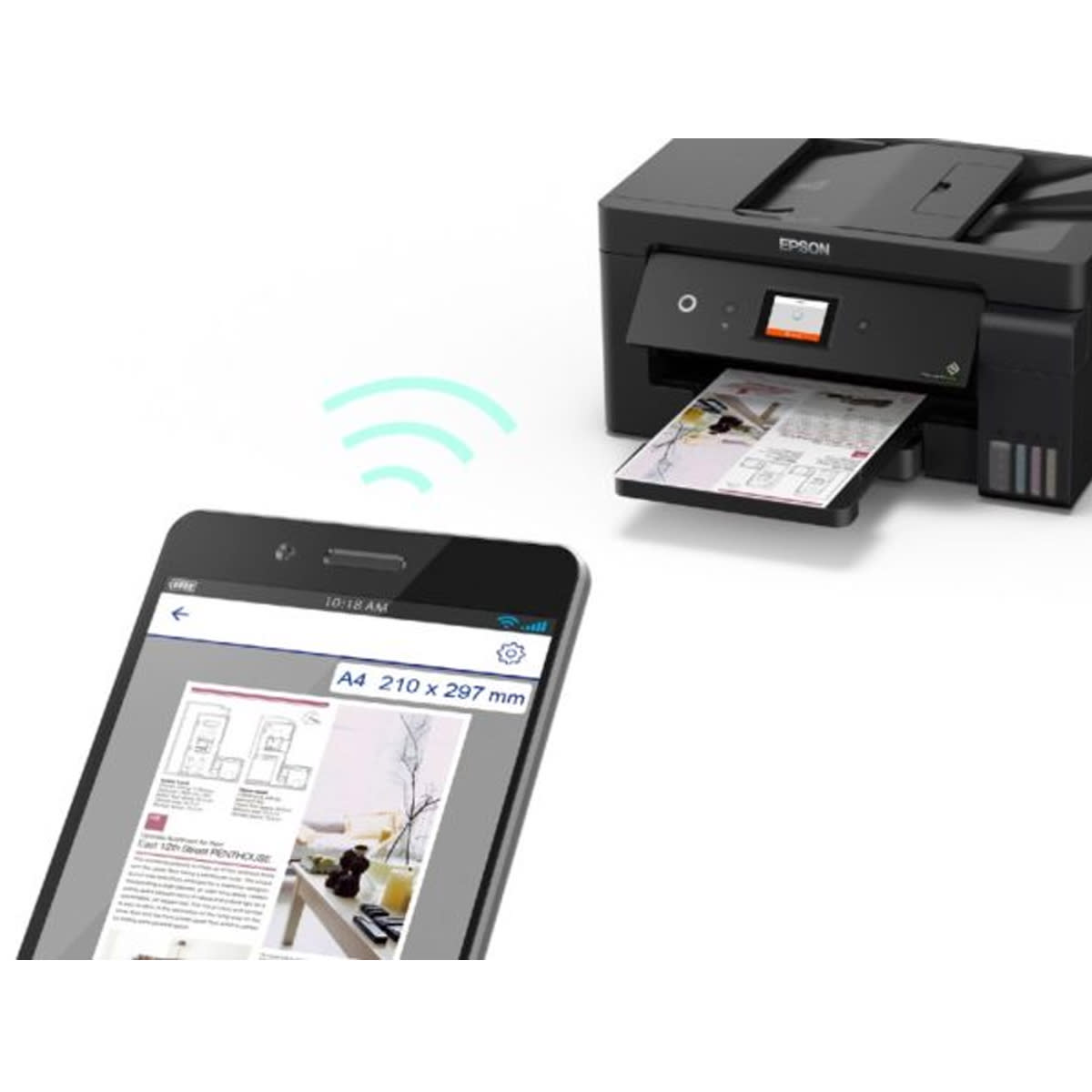 IMPRESORA EPSON L14150 MULTIFUNCIONAL | Mundo Estampado
