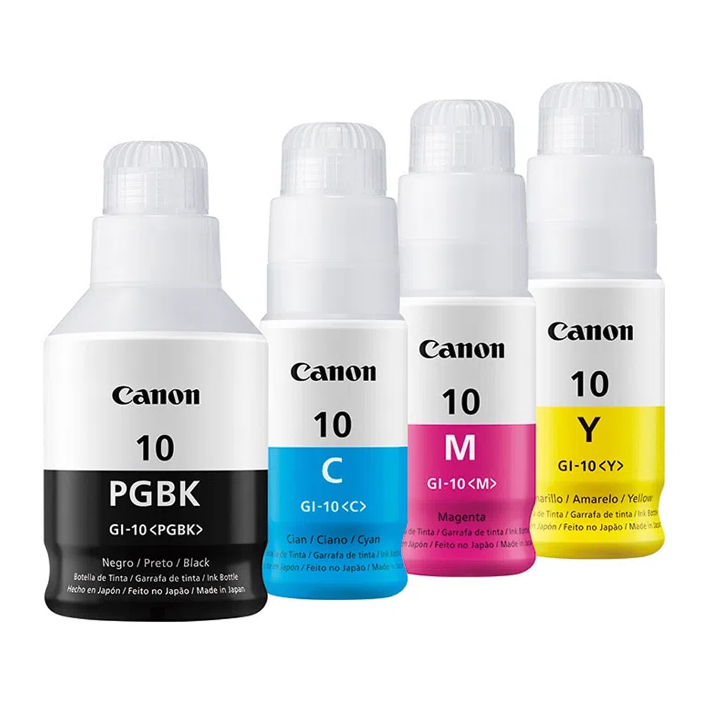 BOTELLA DE TINTA CANON ® GI-10 | Crea-Print Ltda