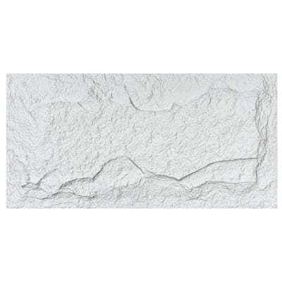 STONE PANEL WHITE 1,20MTS x 0,60MTS x 6CM