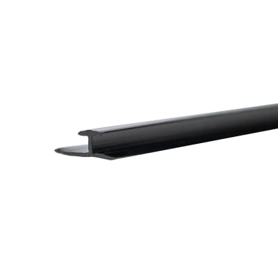 PERFIL H NEGRO  PLACA MÁRMOL ELEGANT 2,50MTS