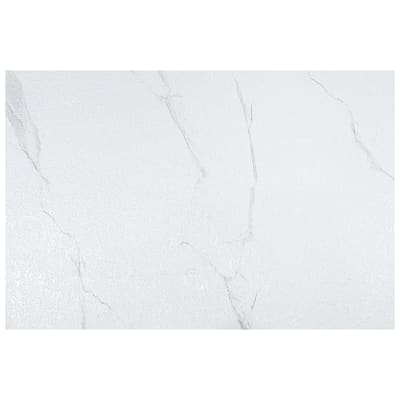 PLACA MARMOL ELEGANT C/RELIEVE BLANCO CARRARA