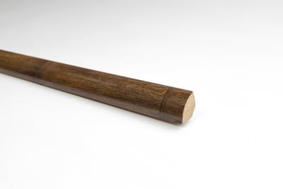 CUARTO RODON / CAFE OSCURO MATE / 2400x28x15MM