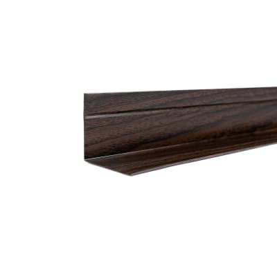 PERFIL ESQUINERO INT 3M ROBLE OSCURO