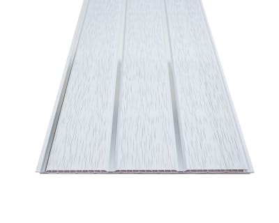 ECO PVC GRIS CROMO  EFECTO 3 TABLAS 2.40 MTS X0.30 MTS 8 MM