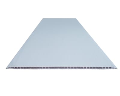 ECO PVC BLANCO LISO  2.40MTS  x 0.30MTS X 8MM