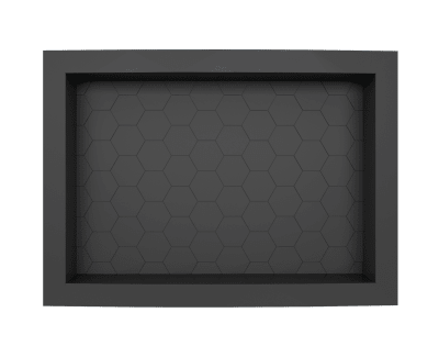 ESTANTE EMPOTRAR PS MAX 660MM NEGRO