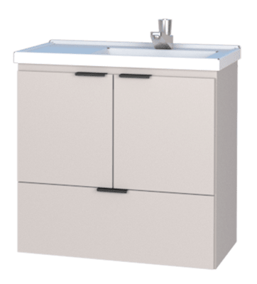 MUEBLE BAÑO MADERA LIS NUDE LAVAMANOS