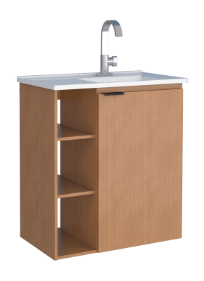 MUEBLE BAÑO MADERA HORTENSIA LAVAMANOS