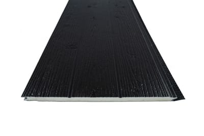 RE-10MN REVESTIMIENTO EXTERIOR MATE NEGRO CORRUGADO 3 TABLAS 3,80MTS X 0,38MTS X 16MM