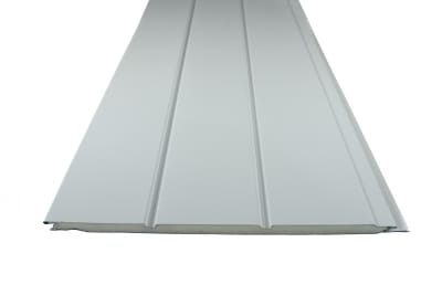 RE-12BL REVESTIMIENTO EXTERIOR BLANCO 3 TABLAS 3,80MTS X 0,38MTS X 16MM