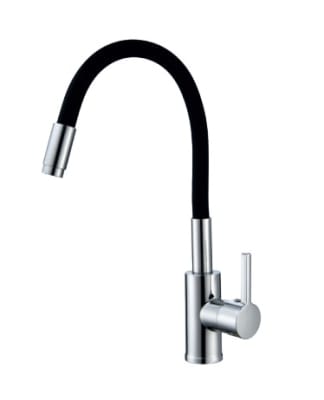 MONOMANDO COCINA FLEXIBLE NEGRO BASIC
