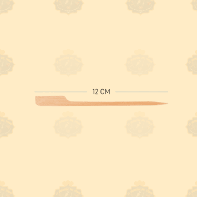 Banderín 12cm Bambu 100und