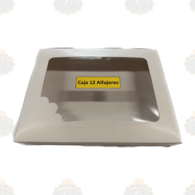 Caja Carton Alfajor x12