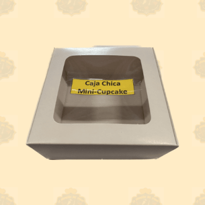 Caja Carton Cupcake CH
