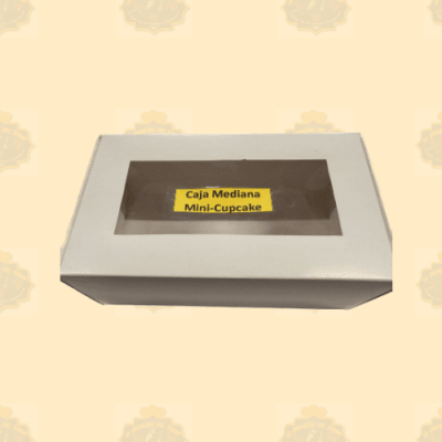 Caja Carton Cupcake MED