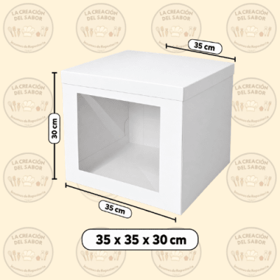 Caja Torta V/F 35x35x30