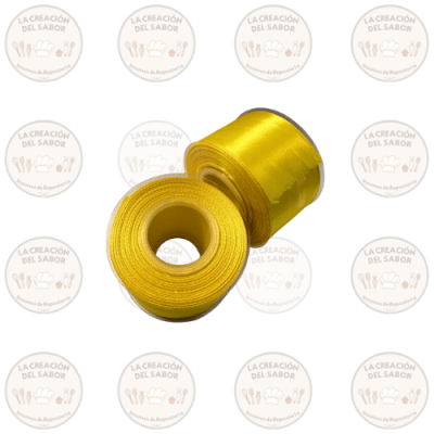 Cinta Decorativa Amarilla 5cm x 25mt