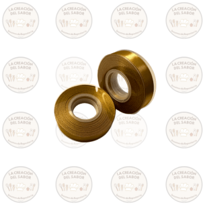 Cinta Decorativa Dorada 1,5cm x 25mt