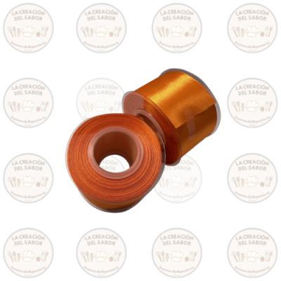 Cinta Decorativa Naranja 5cm x 25mt