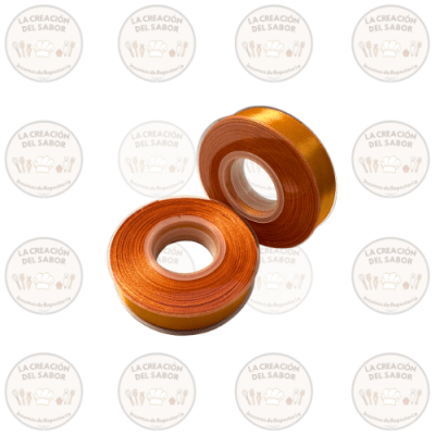 Cinta Decorativa Naranja 1,5cm x 25mt
