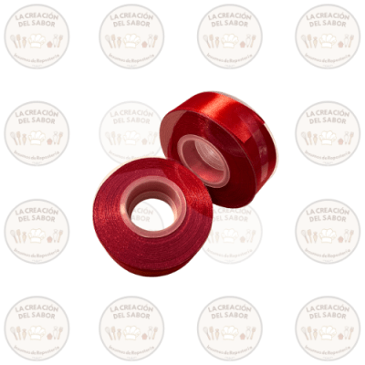 Cinta Decorativa Roja 2,5cm x 25mt