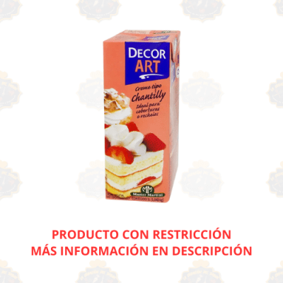 Crema Veg. Decor Art 1 Lt