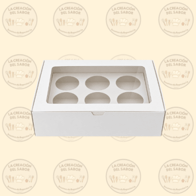 Caja X6 Cupcake C/S