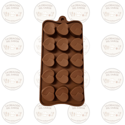 Molde Silicona Corazón 1