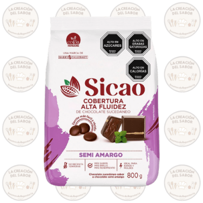 Sicao A/F Semi Amargo 800gr
