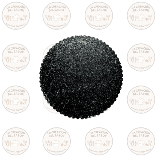 Base Brillante Negra 20cm1