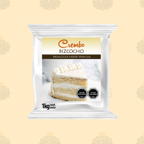 Premezcla Bizcocho Vainilla Crembo 1Kg2