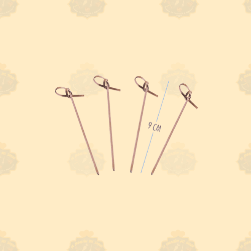 Brocheta Nudo 9cm Bambu 100und1