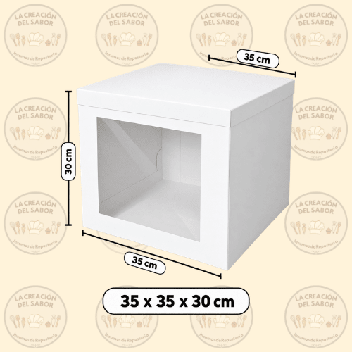 Caja Torta V/F 35x35x301
