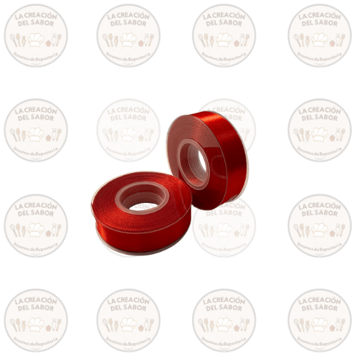 Cinta Decorativa Roja 2cm x 25m1