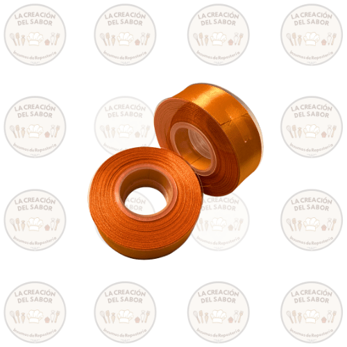 Cinta Decorativa Naranja 2,5cm x 25mt1