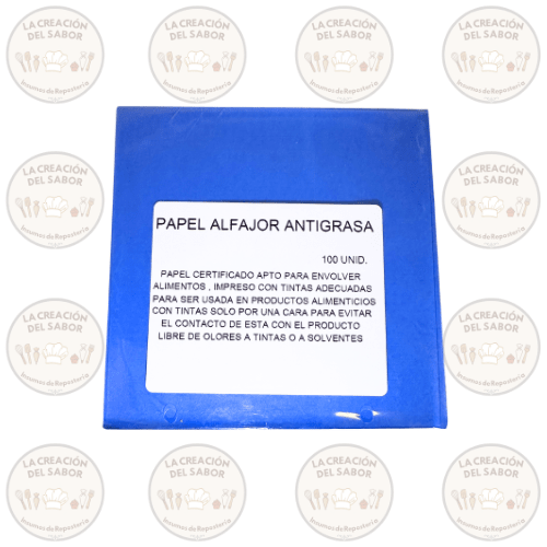 Papel Alfajor 100und2