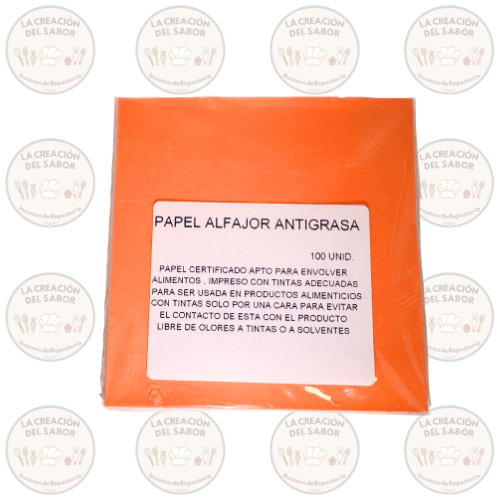 Papel Alfajor 100und11