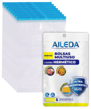 AILEDA BOLSA HERMÉTICA 15.5 X 17.5 CMS TALLA S 30 UN