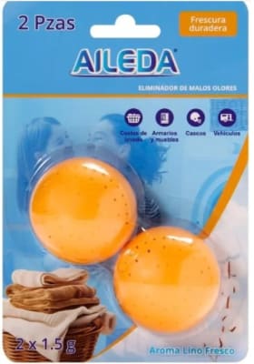 AILEDA ESFERAS DESODORANTE PARA ROPA AROMA LINO 2 UN