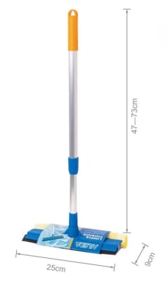AILEDA LIMPIAVIDRIOS CON ESPONJA Y GOMA - MANGO EXTENSIBLE 130 CM
