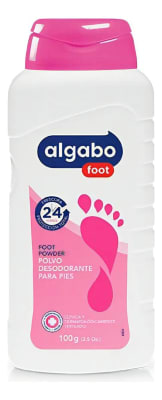 ALGABO TALCO EN POLVO 100 GR FOOT POWDER FLORAL MUJER