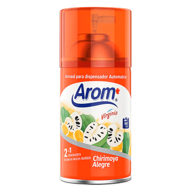 AROM DESODORANTE AUTOMATICO 250 ML RECARGA CHIRIMOYA