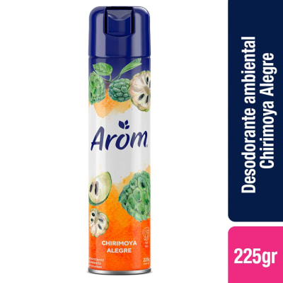 AROM DESODORANTE SPRAY 225 GRS CHIRIMOYA